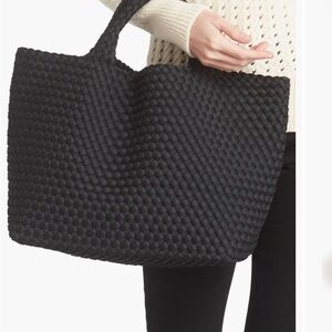 Naghedi Black Onyx Medium St Barths Tote